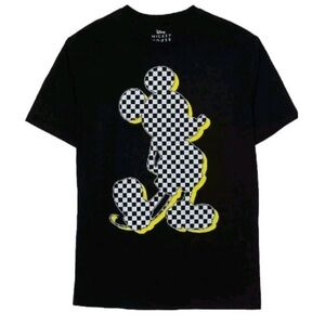 Disney Mickey Mouse 2XLT Graphic T Shirt Men NWT Tee Black Short Sleeve Big Tall